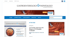 Desktop Screenshot of gastroenterologyandhepatology.net